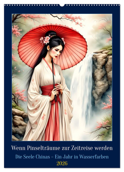 Wenn Pinselträume zur Zeitreise werden (CALVENDO Wandkalender 2026)