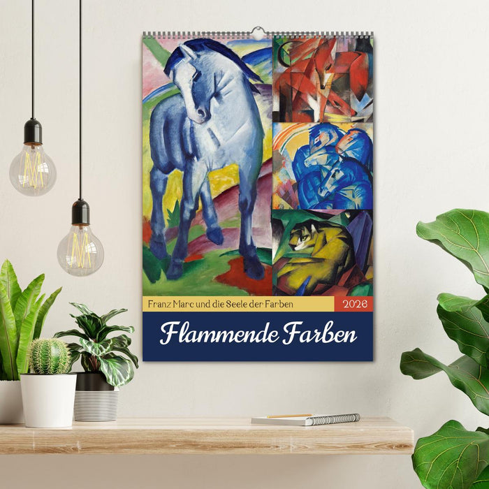 Flammende Farben (CALVENDO Wandkalender 2026)