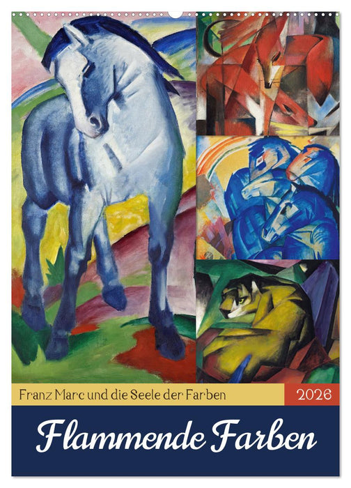 Flammende Farben (CALVENDO Wandkalender 2026)