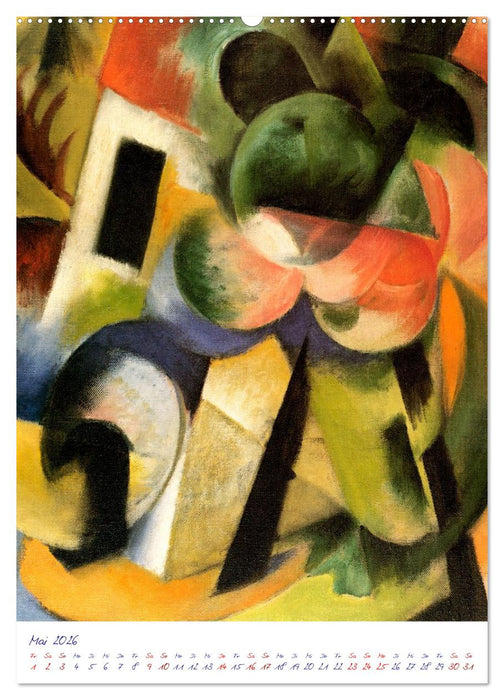 Flammende Farben (CALVENDO Wandkalender 2026)