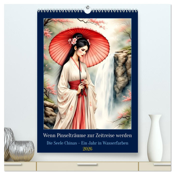 Wenn Pinselträume zur Zeitreise werden (CALVENDO Premium Wandkalender 2026)