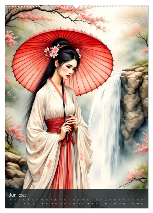 Wenn Pinselträume zur Zeitreise werden (CALVENDO Premium Wandkalender 2026)