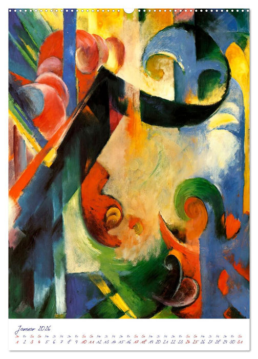 Flammende Farben (CALVENDO Premium Wandkalender 2026)