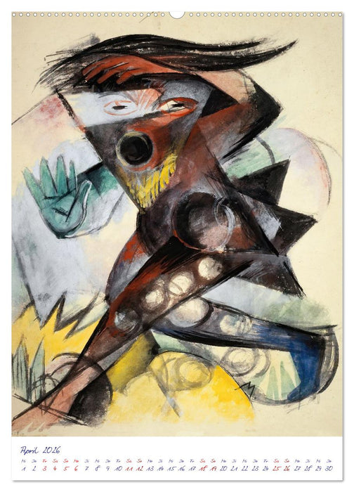 Flammende Farben (CALVENDO Premium Wandkalender 2026)