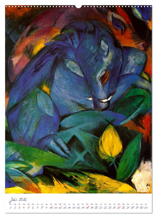 Flammende Farben (CALVENDO Premium Wandkalender 2026)