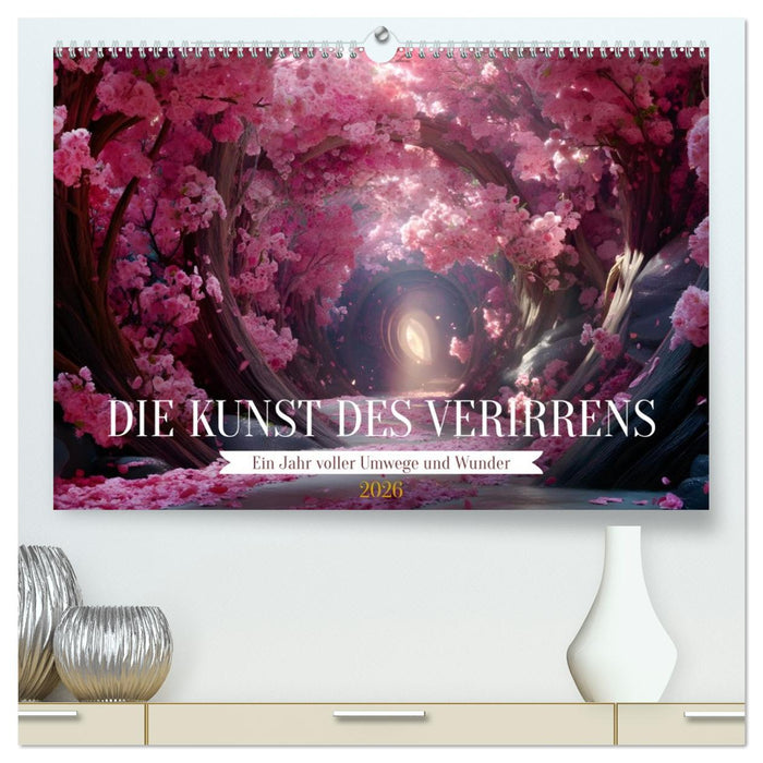 Die Kunst des Verirrens (CALVENDO Premium Wandkalender 2026)
