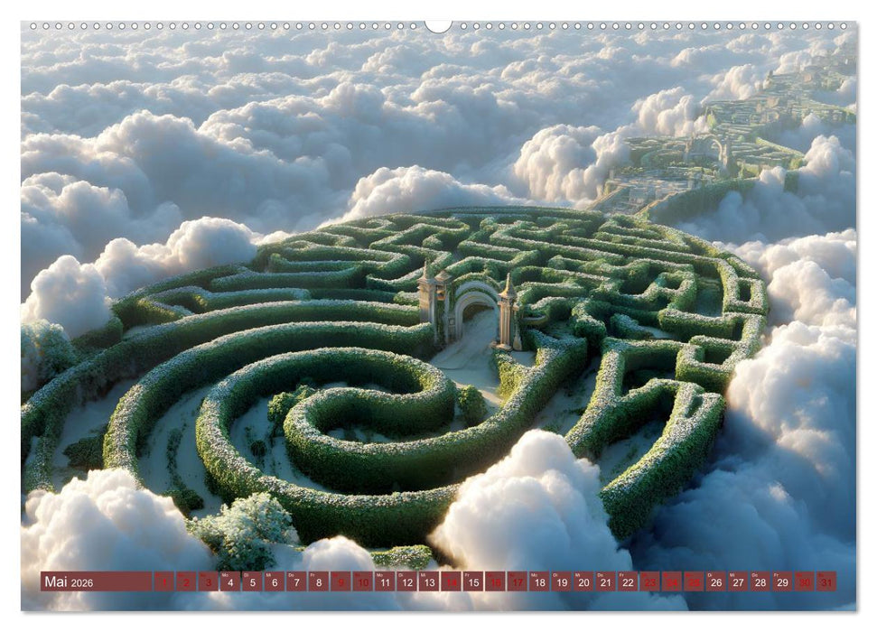 Die Kunst des Verirrens (CALVENDO Premium Wandkalender 2026)