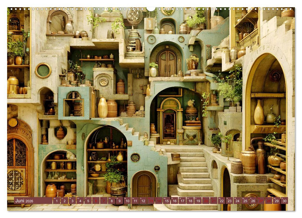 Die Kunst des Verirrens (CALVENDO Premium Wandkalender 2026)