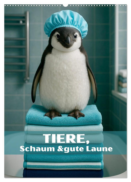 Tiere, Schaum und gute Laune (CALVENDO Wandkalender 2026)