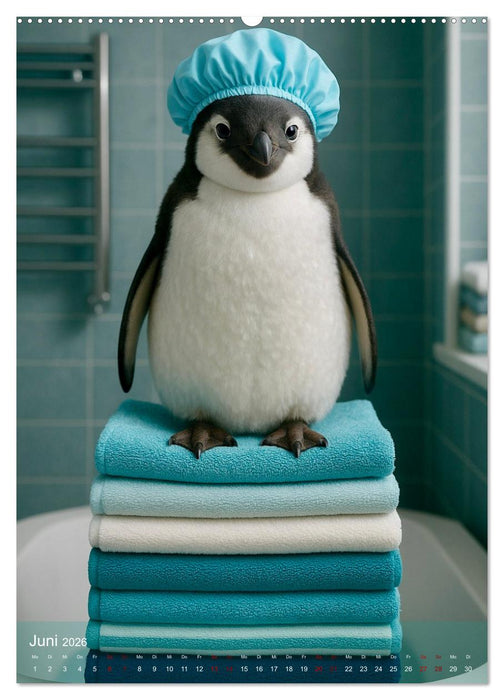 Tiere, Schaum und gute Laune (CALVENDO Wandkalender 2026)