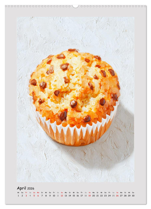 Frühstückstisch. Sanfte Momente in moderner Öloptik (CALVENDO Premium Wandkalender 2026)