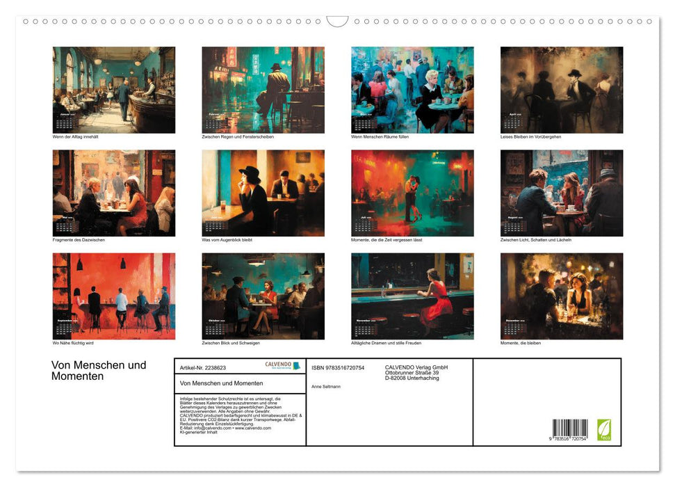 Von Menschen und Momenten (CALVENDO Wandkalender 2026)