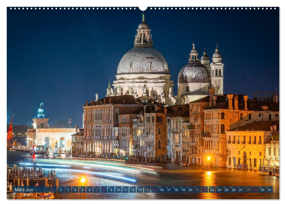Venedig - Magische Lagunenstadt (CALVENDO Wandkalender 2026)