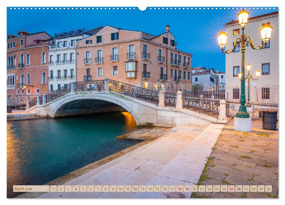 Venedig - Magische Lagunenstadt (CALVENDO Wandkalender 2026)
