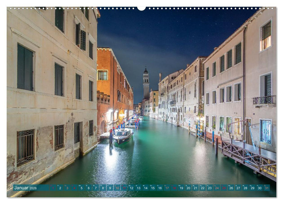 Venedig - Magische Lagunenstadt (CALVENDO Premium Wandkalender 2026)