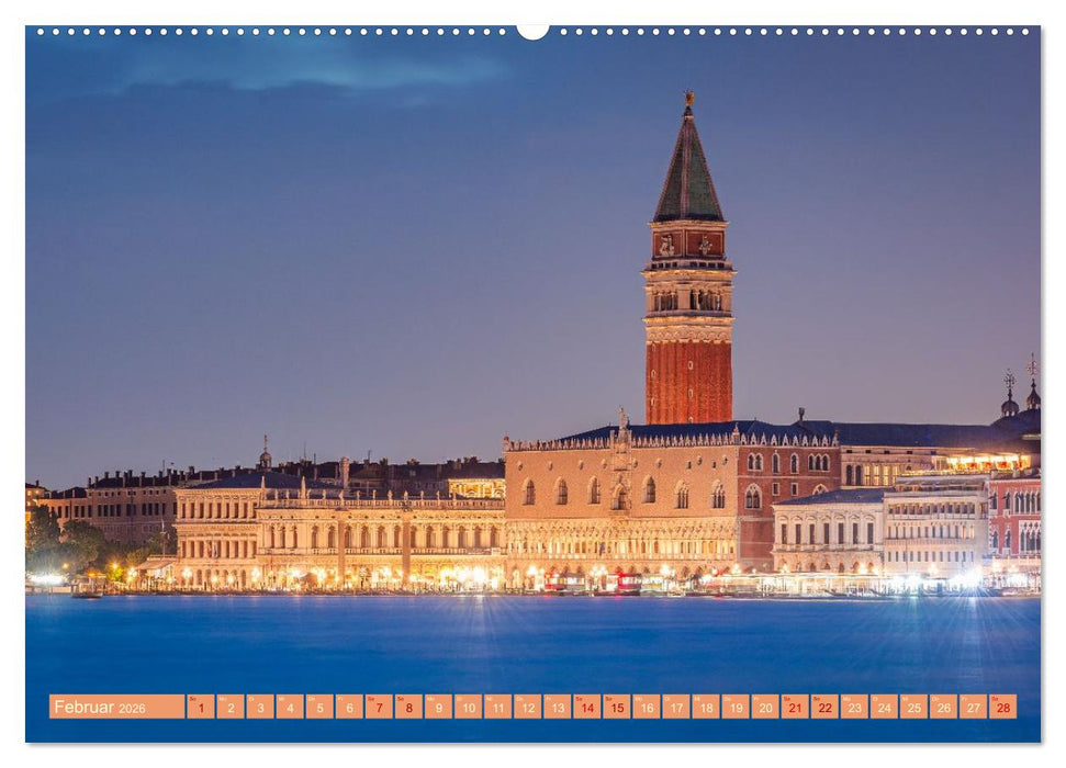 Venedig - Magische Lagunenstadt (CALVENDO Premium Wandkalender 2026)
