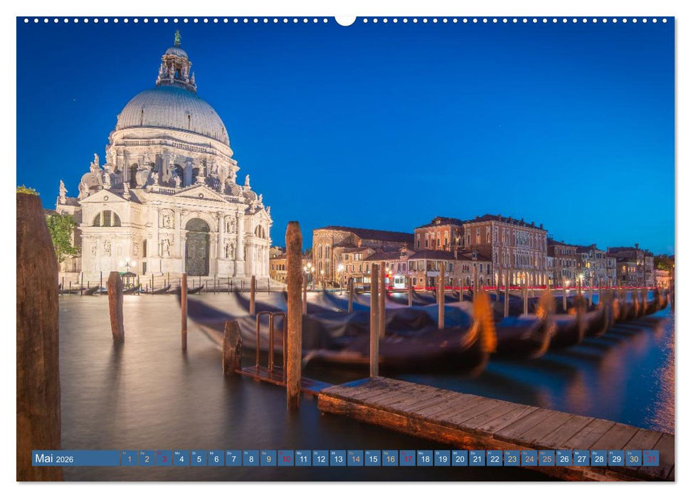 Venedig - Magische Lagunenstadt (CALVENDO Premium Wandkalender 2026)