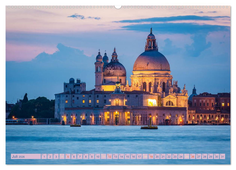 Venedig - Magische Lagunenstadt (CALVENDO Premium Wandkalender 2026)