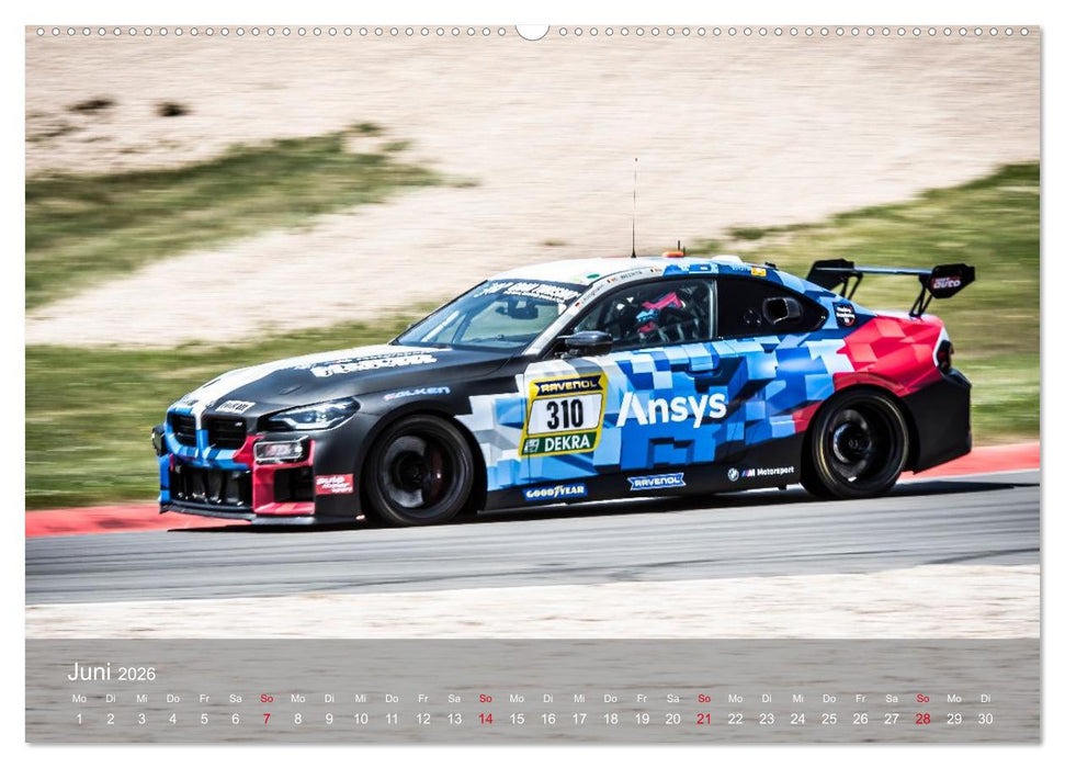 Motorsport aus München (CALVENDO Premium Wandkalender 2026)