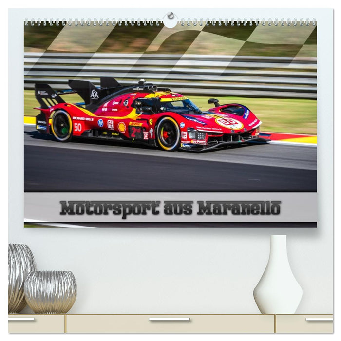 Motorsport aus Maranello (CALVENDO Premium Wandkalender 2026)
