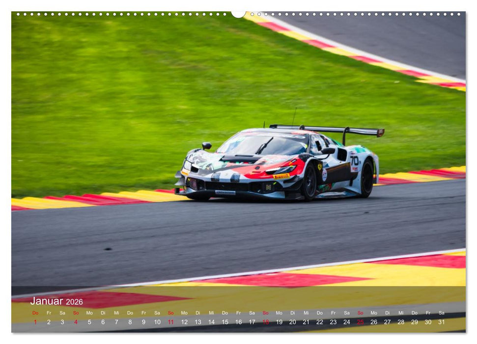 Motorsport aus Maranello (CALVENDO Premium Wandkalender 2026)