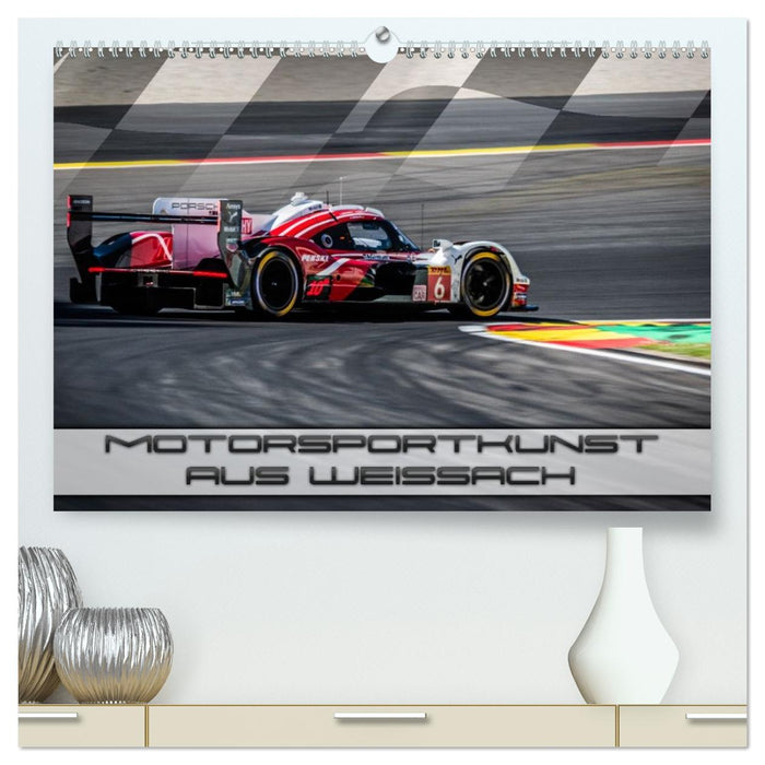 Motorsportkunst aus Weissach (CALVENDO Premium Wandkalender 2026)