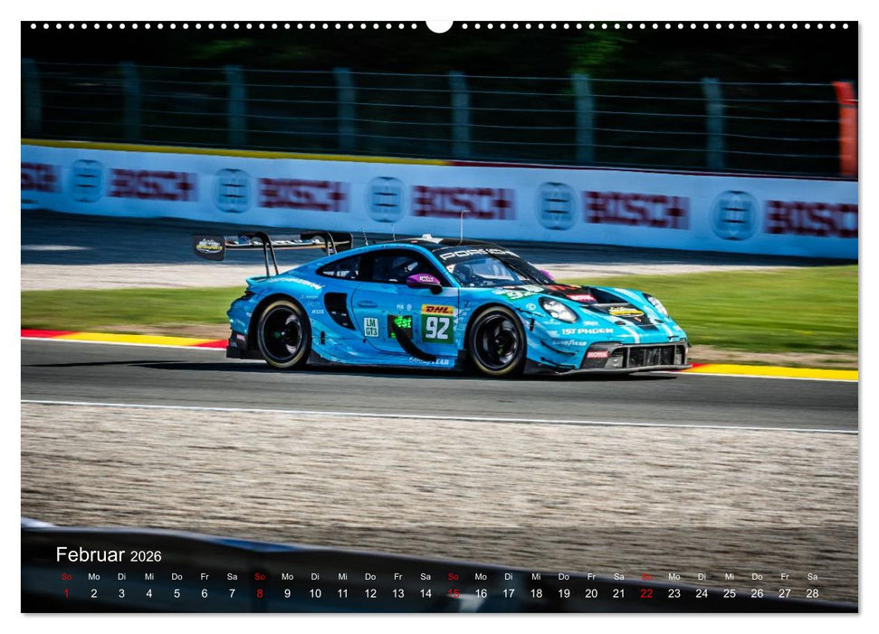 Motorsportkunst aus Weissach (CALVENDO Premium Wandkalender 2026)