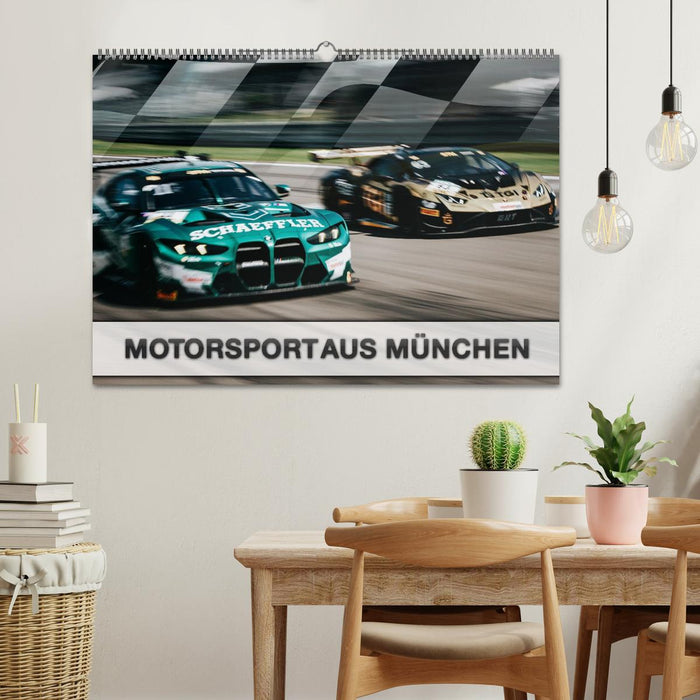 Motorsport aus München (CALVENDO Wandkalender 2026)