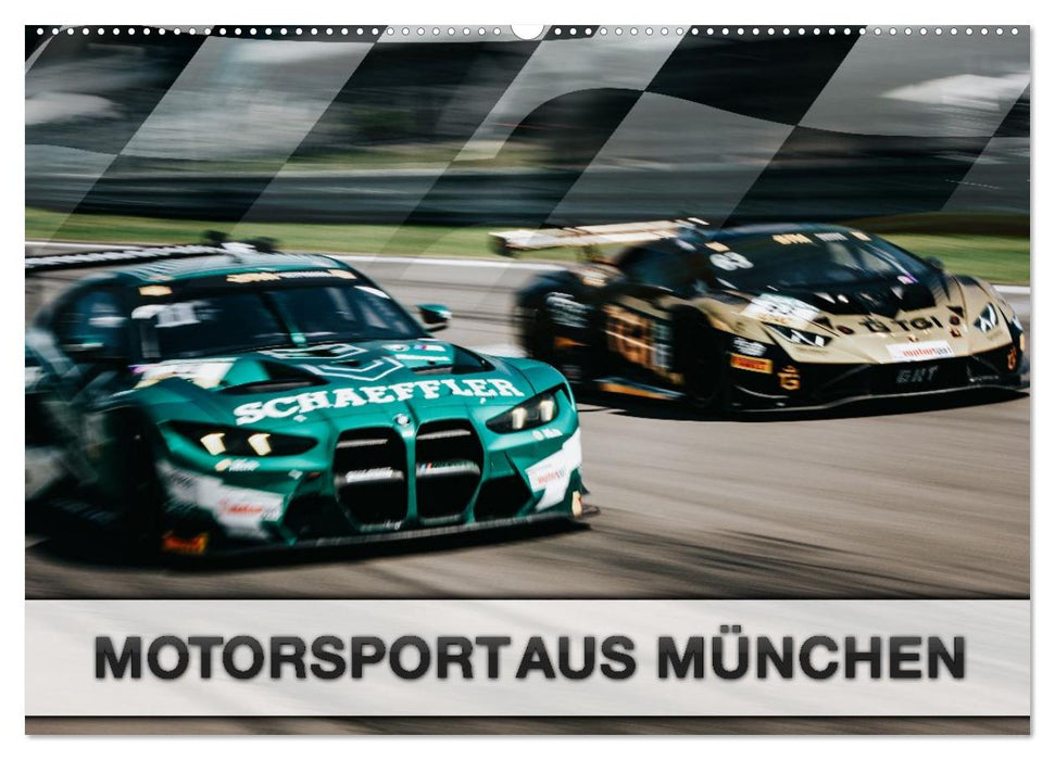 Motorsport aus München (CALVENDO Wandkalender 2026)