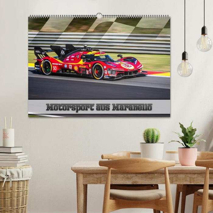 Motorsport aus Maranello (CALVENDO Wandkalender 2026)
