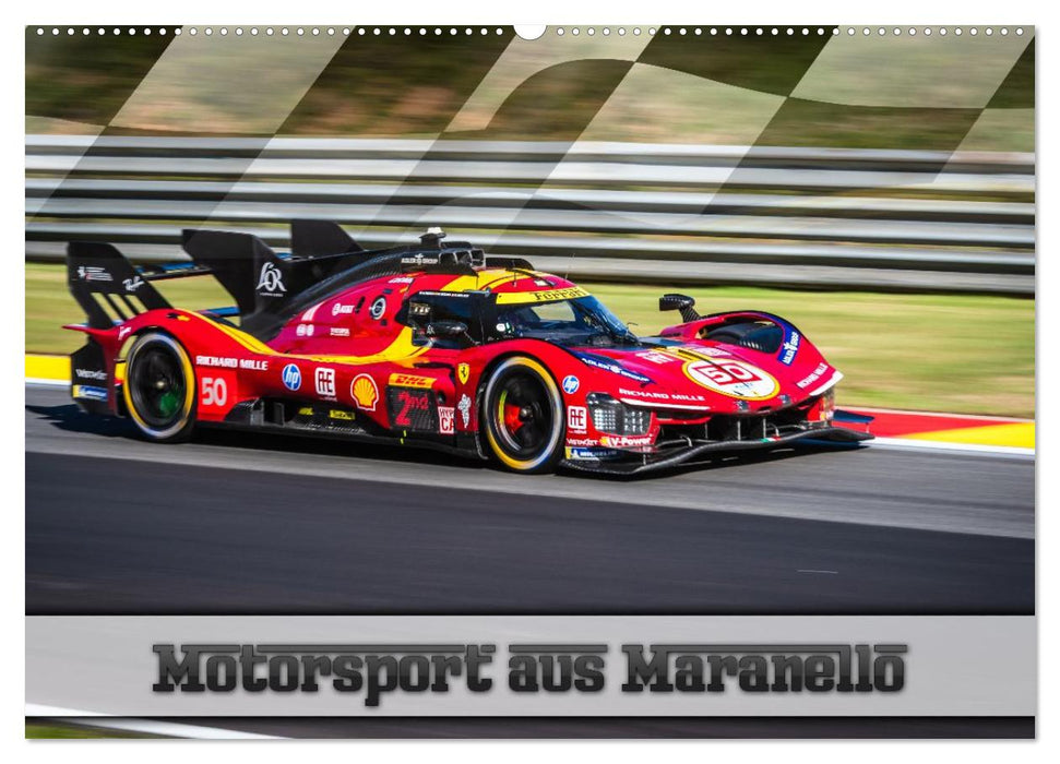 Motorsport aus Maranello (CALVENDO Wandkalender 2026)