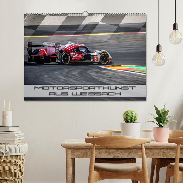 Motorsportkunst aus Weissach (CALVENDO Wandkalender 2026)
