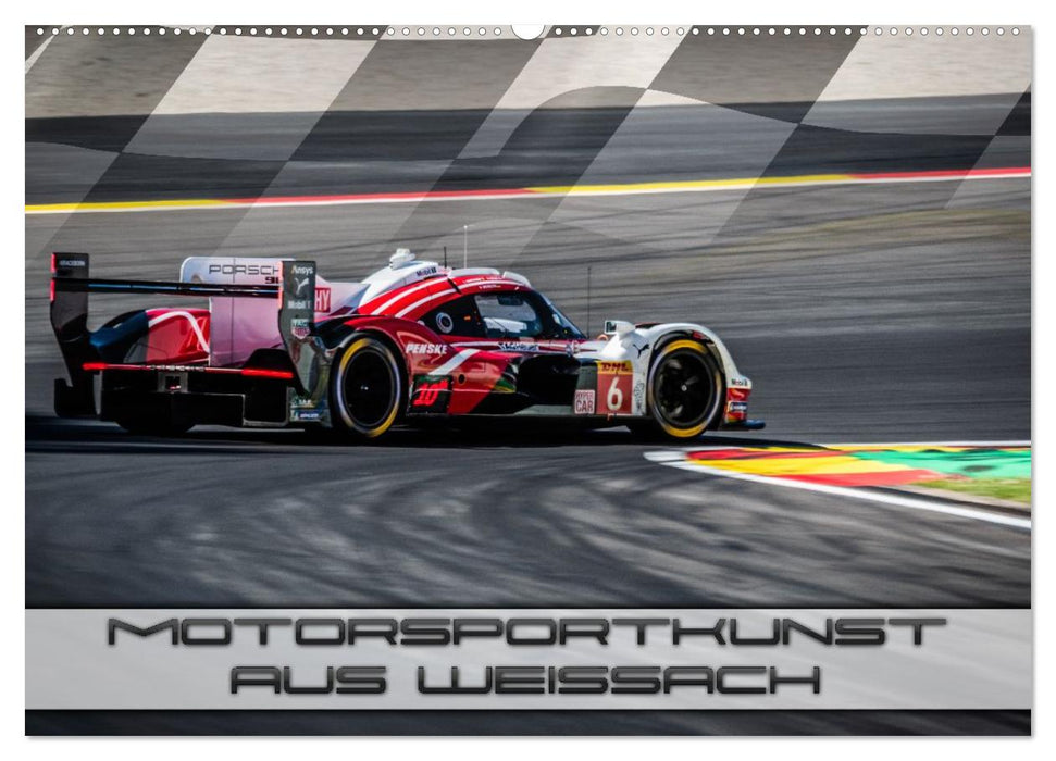 Motorsportkunst aus Weissach (CALVENDO Wandkalender 2026)