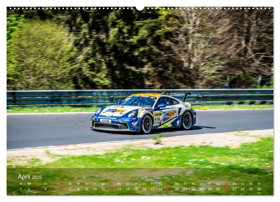 Motorsportkunst aus Weissach (CALVENDO Wandkalender 2026)