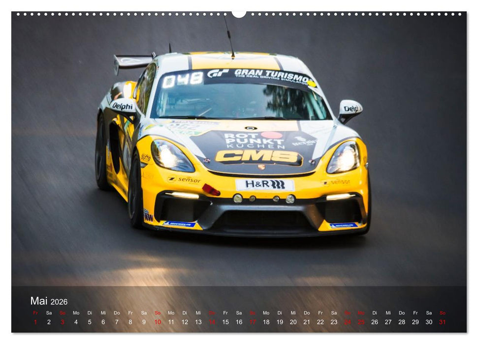 Motorsportkunst aus Weissach (CALVENDO Wandkalender 2026)