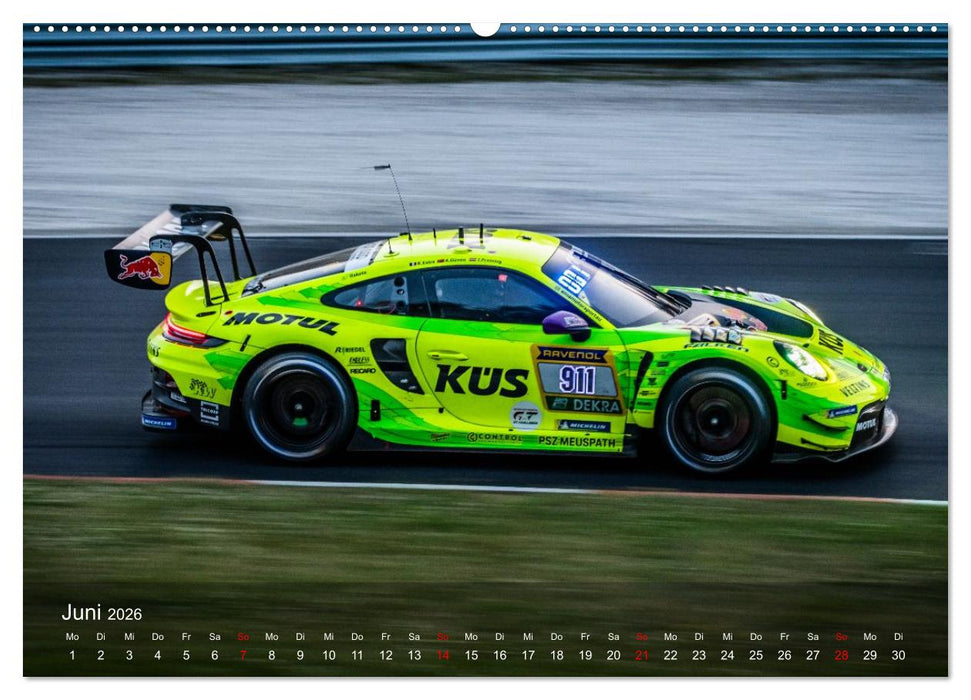 Motorsportkunst aus Weissach (CALVENDO Wandkalender 2026)