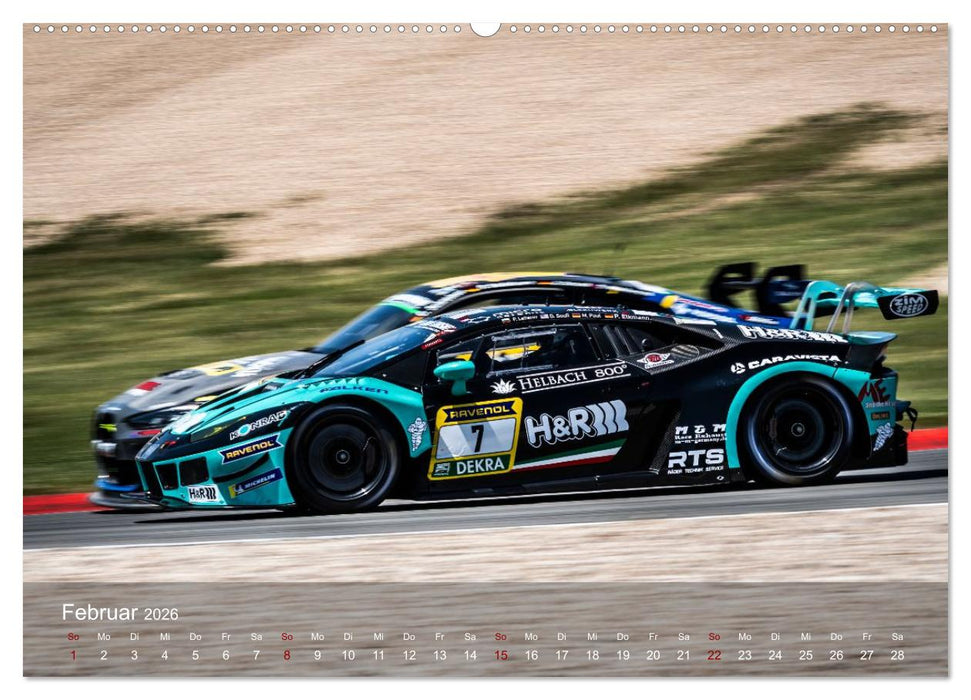 Nürburgring Langstreckenmeisterschaft (CALVENDO Premium Wandkalender 2026)