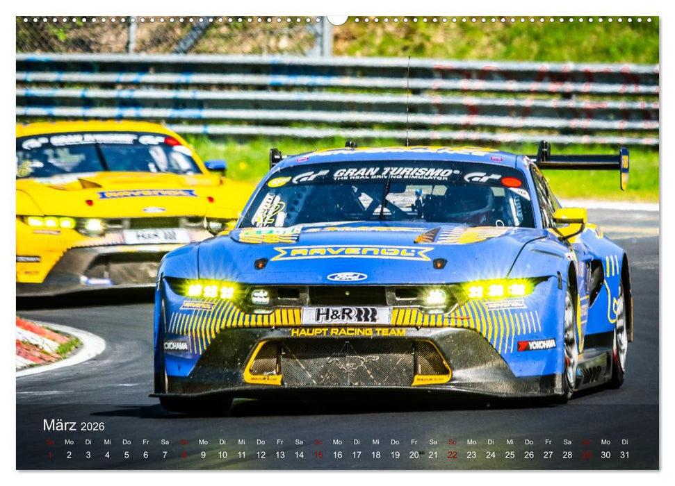 Nürburgring Langstreckenmeisterschaft (CALVENDO Premium Wandkalender 2026)