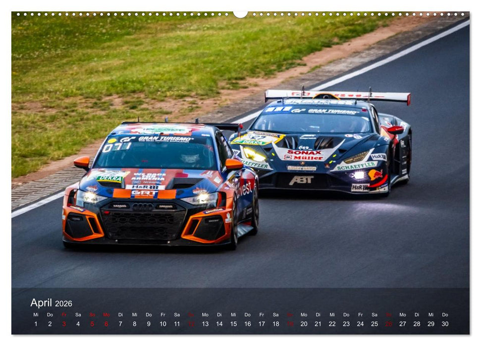 Nürburgring Langstreckenmeisterschaft (CALVENDO Premium Wandkalender 2026)