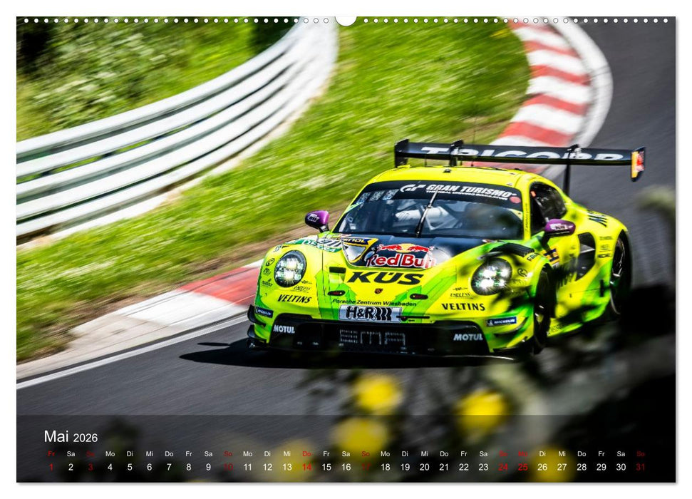 Nürburgring Langstreckenmeisterschaft (CALVENDO Premium Wandkalender 2026)