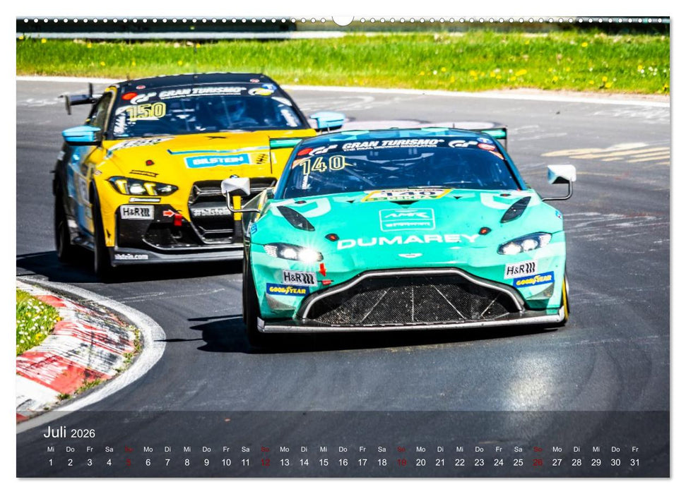 Nürburgring Langstreckenmeisterschaft (CALVENDO Premium Wandkalender 2026)
