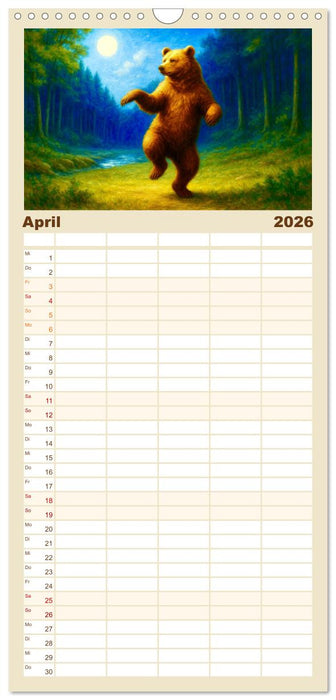 Heinrich Heine. Sein Leben, seine literarischen Werke (CALVENDO Familienplaner 2026)