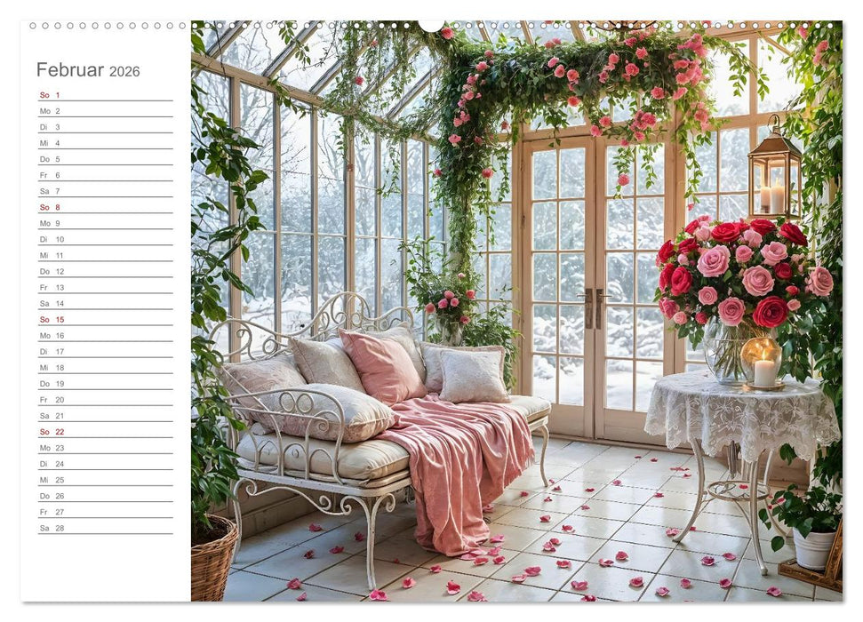 Zuhause im Augenblick - Lieblingsplätze zum Innehalten (CALVENDO Wandkalender 2026)