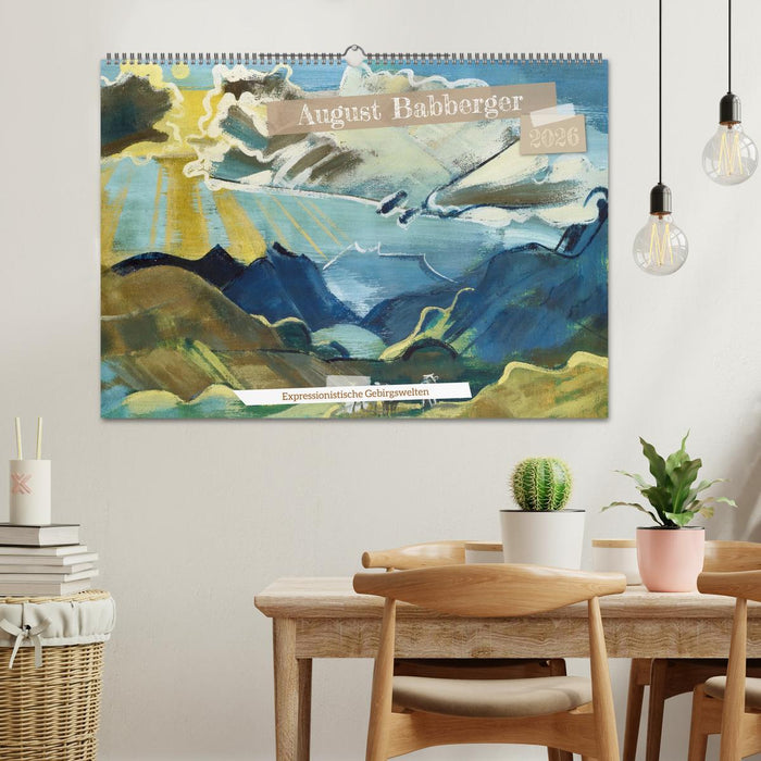 August Babberger (CALVENDO Wandkalender 2026)