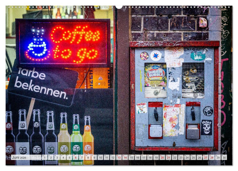 Buntes Hamburg (CALVENDO Wandkalender 2026)