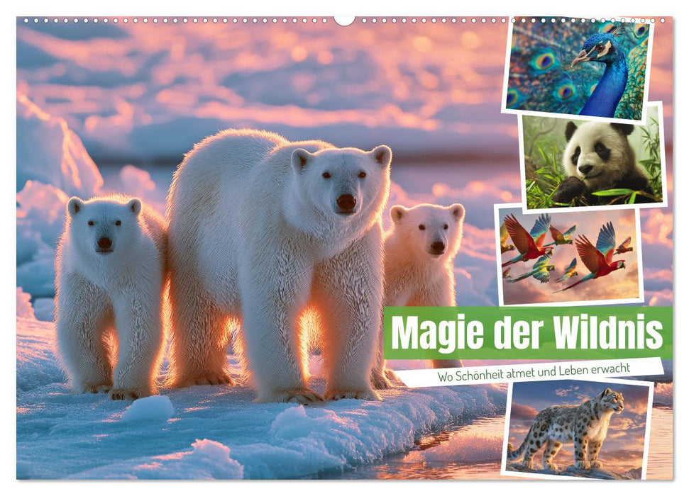 Magie der Wildnis (CALVENDO Wandkalender 2026)