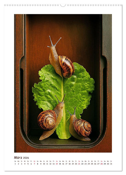 Wer fährt denn da? Ein tierisches Paternoster Vergnügen (CALVENDO Wandkalender 2026)