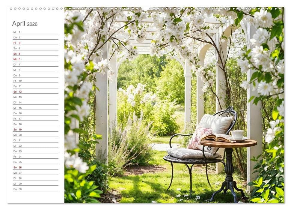 Zuhause im Augenblick - Lieblingsplätze zum Innehalten (CALVENDO Premium Wandkalender 2026)