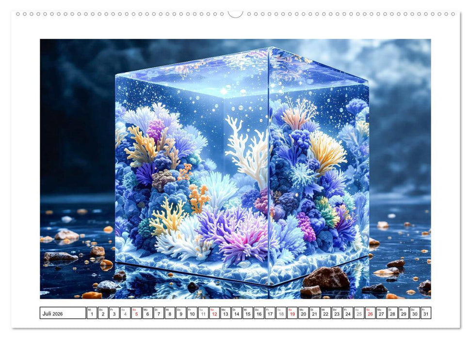 Geschichten im Glas (CALVENDO Premium Wandkalender 2026)