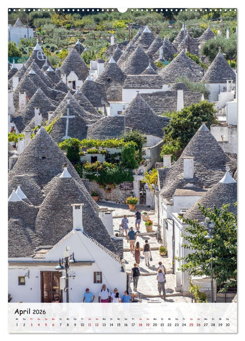 Apulien und Basilikata - Italiens Süden (CALVENDO Wandkalender 2026)